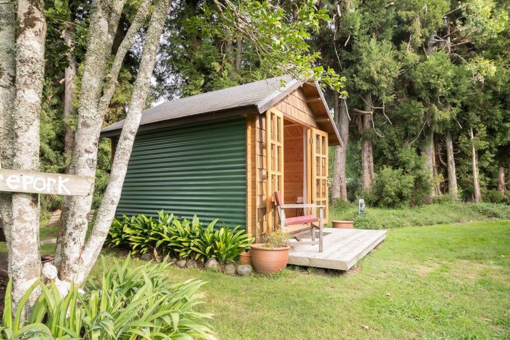 Tui Ridge Eco Cabins Aongatete Екстер'єр фото